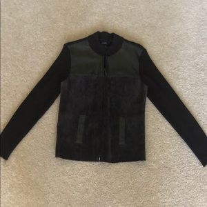 Suede & Leather Brown Jacket